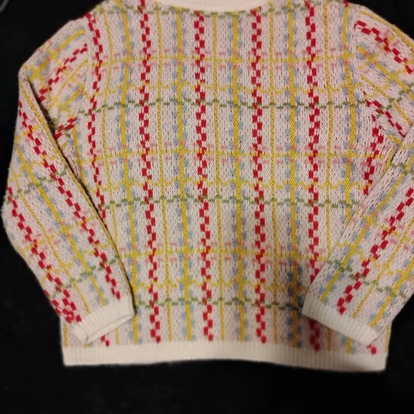 Colorful Patterned Women's Cardigan - Picture 9 of 11